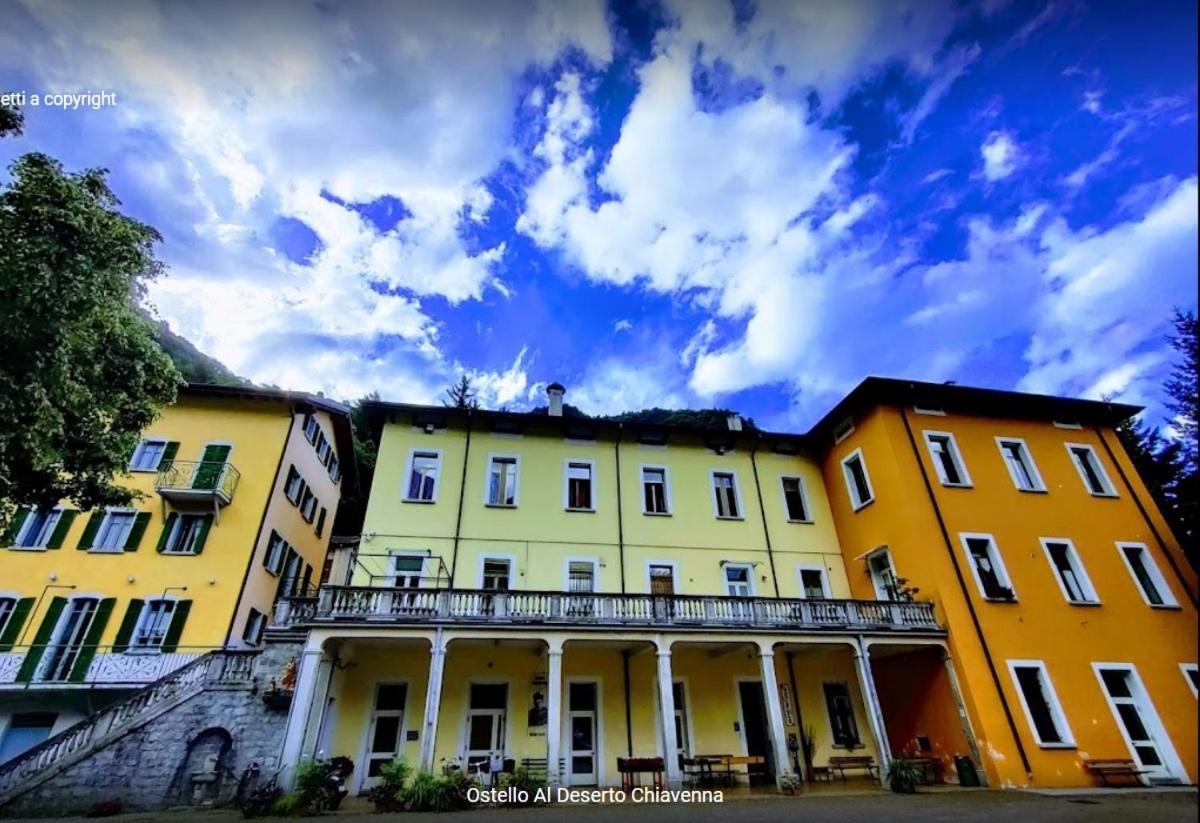 Ostello Al Deserto Chiavenna Exterior foto